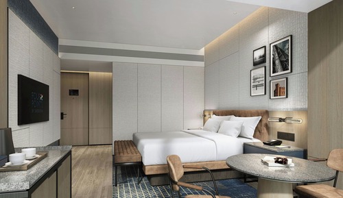 Habitación superior, 1 cama de matrimonio grande, vistas al río