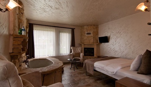 Habitación exclusiva doble, 1 cama de matrimonio grande, fumadores, vistas al jardín