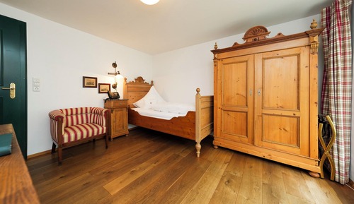 Habitación individual clásica, balcón, vistas al patio