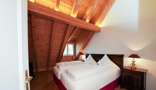 Suite estudio Deluxe, cocina, vistas al patio