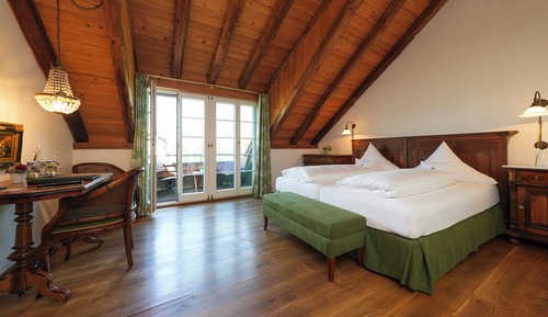 Habitación Confort doble, balcón, vistas al patio