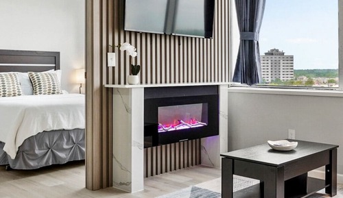 Apartamento de lujo, en una planta alta