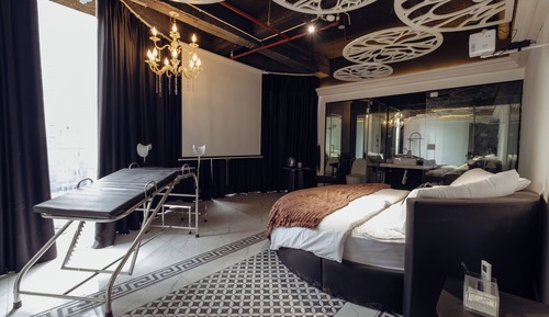 Suite estudio panorámica, 1 cama de matrimonio, vistas a la ciudad