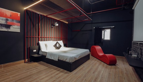 Suite estudio Deluxe, 1 cama de matrimonio, bañera