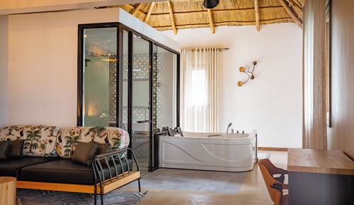 Villa Deluxe, balcón, vistas al lago