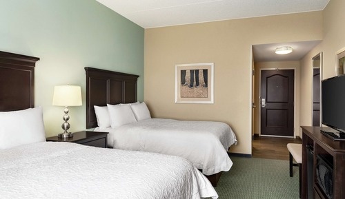 Habitación, 2 camas de matrimonio, no fumadores (With Shower)