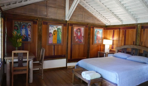 Habitación Deluxe doble, 1 cama de matrimonio, vistas al jardín (R&J)