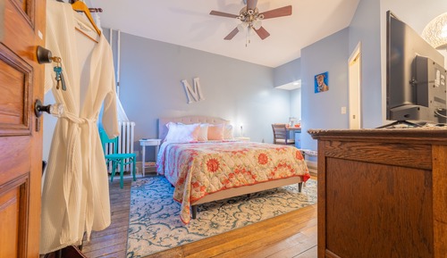 Habitación doble, baño privado (The Mulligan Room)