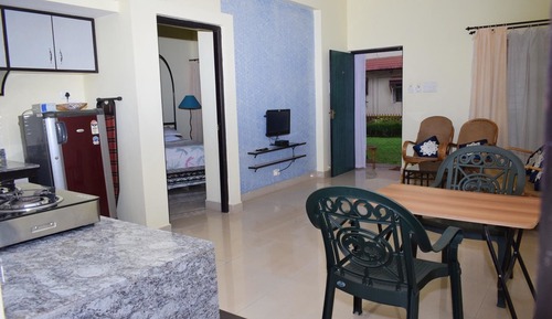 Apartamento Premier, 1 cama doble, fumadores, vistas al jardín