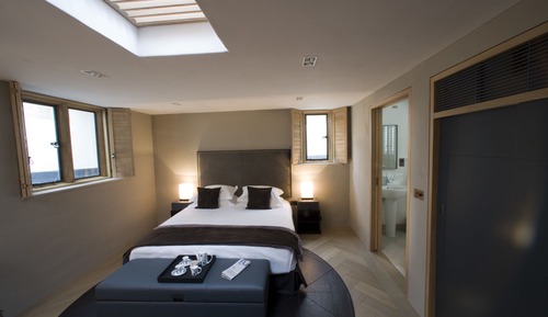 Habitación doble, 1 cama de matrimonio grande (Super King - Shower)