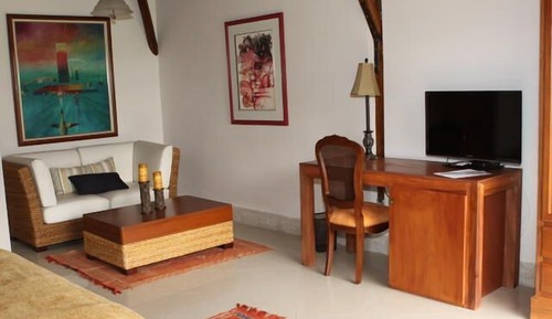 Habitación estándar doble, 1 cama de matrimonio, vistas al jardín