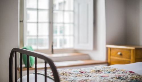 Habitación, 1 cama individual, baño compartido