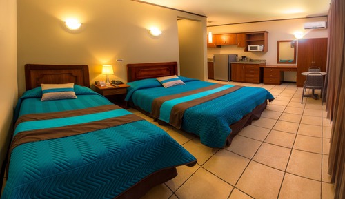 Estudio básico, 1 habitación, cocina básica