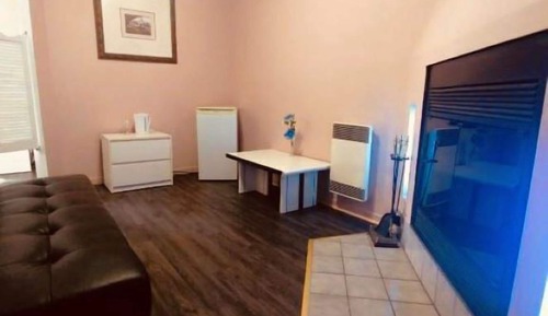 Suite Deluxe, 1 cama de matrimonio grande con sofá cama, bañera de hidromasaje (Fireplace)