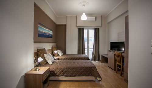 Habitación doble, balcón