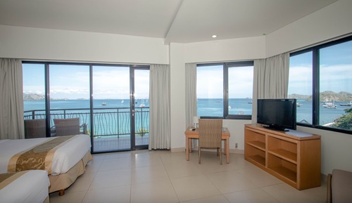 Habitación Deluxe con 1 cama doble o 2 individuales, vistas al mar