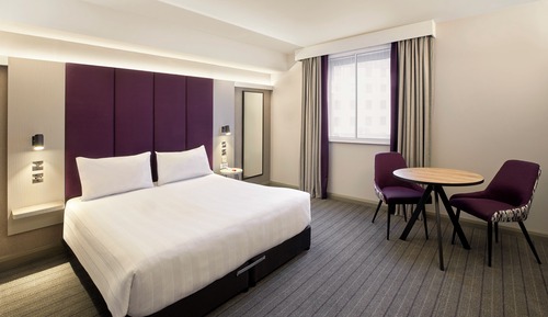 Habitación estándar doble, ducha adaptada