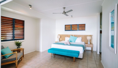 Bungalow, 1 habitación, frente a la playa