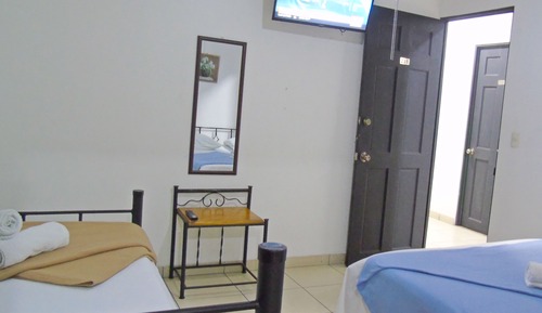 Habitación estándar doble, varias camas