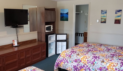 Habitación individual básica, 2 camas de matrimonio, balcón