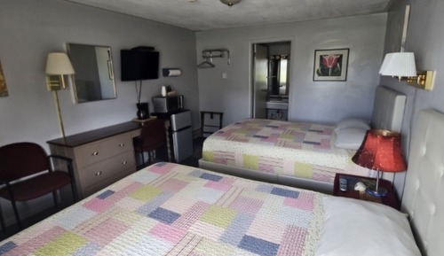 Habitación individual estándar, 2 camas de matrimonio, planta baja