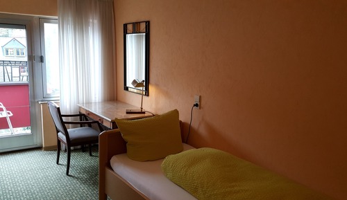 Habitación individual, balcón