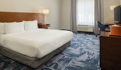 Suite estudio, 1 cama de matrimonio grande con sofá cama (Hearing Accessible)