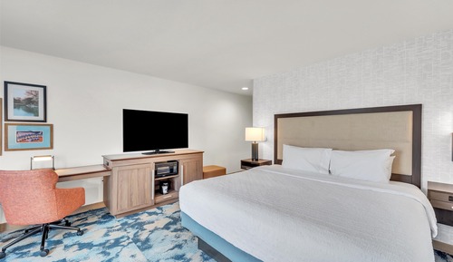 Habitación, 1 cama de matrimonio grande, no fumadores, frigorífico y microondas