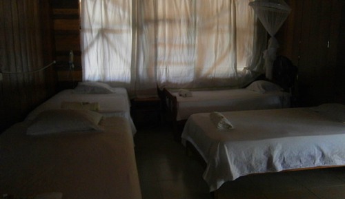 Habitación cuádruple, vistas al jardín (4 personas)