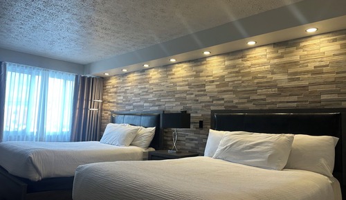 Habitación, 2 camas de matrimonio, no fumadores