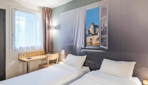 Habitación con 2 camas individuales