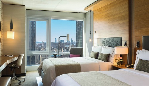 Habitación, 2 camas de matrimonio