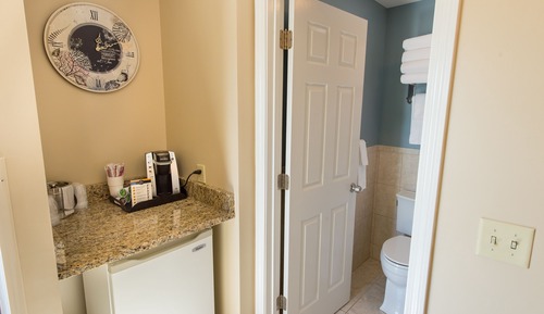 Habitación individual estándar, 1 cama de matrimonio, vistas al mar