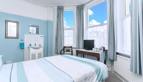 Habitación estándar doble, baño compartido