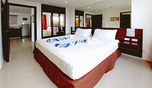Suite Deluxe, 1 habitación, cocina básica, vistas al mar