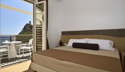 Habitación clásica doble, vistas al mar