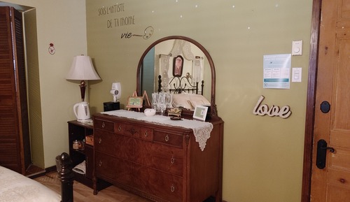 Habitación Deluxe doble, 1 cama doble, baño privado, vistas al jardín (La Poésie)