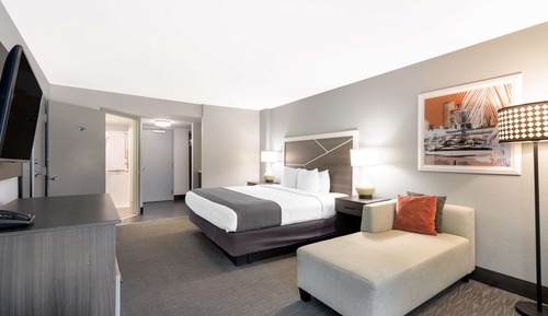 Suite, 1 cama de matrimonio grande, accesible para personas con discapacidad, no fumadores