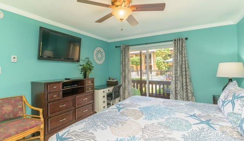 Apartamento estándar, 1 cama de matrimonio grande con sofá cama, vistas al complejo turístico
