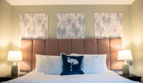 Habitación de lujo doble, baño privado, vistas al jardín (The Orchard Room )