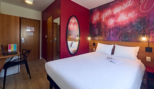 Habitación básica doble, 1 cama doble