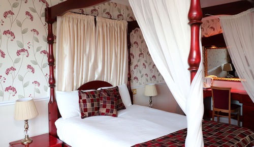 Habitación de luna de miel doble, 1 cama doble, vistas al lago