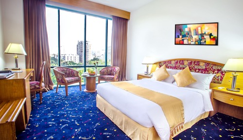 Habitación Deluxe doble de uso individual, 1 cama de matrimonio grande, no fumadores