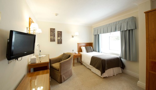 Habitación individual, vistas al mar