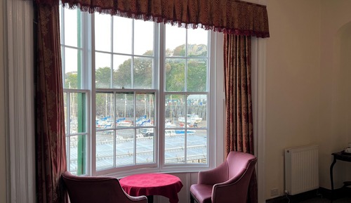 Habitación Deluxe doble, bañera, vistas al puerto