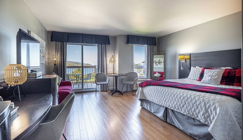 Habitación Deluxe, 1 cama de matrimonio grande, vistas al río