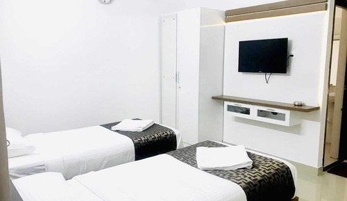 Apartamento Confort, no fumadores, cocina