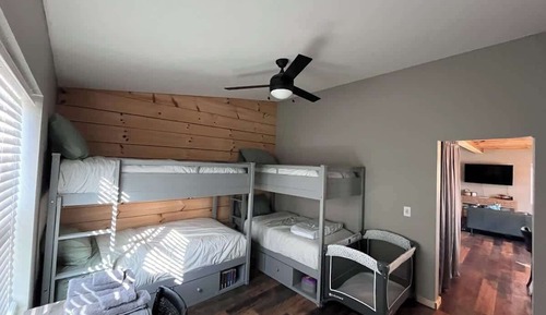 Cabaña, varias camas, patio (The Treetop)