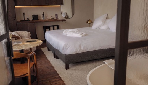 Habitación Deluxe doble, vistas al jardín