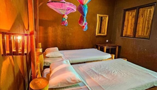 Habitación Deluxe doble, patio, vistas al jardín